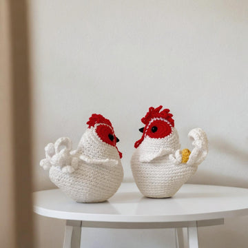 Rooster and Hen