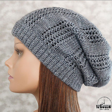 Knitted Netting Hat
