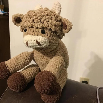 Crochet  highland cow