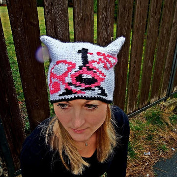 Graphed Beanie - Paris
