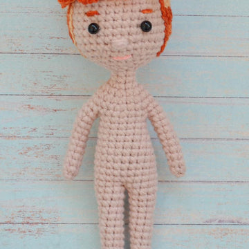Crocheted Little Mermaid doll