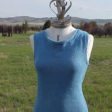 Drapey Cowl Neck Tank Top