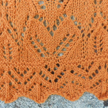 Fall Foliage Lace Scarf