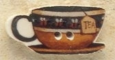 Mill Hill Button 43098 - Bee Teacups
