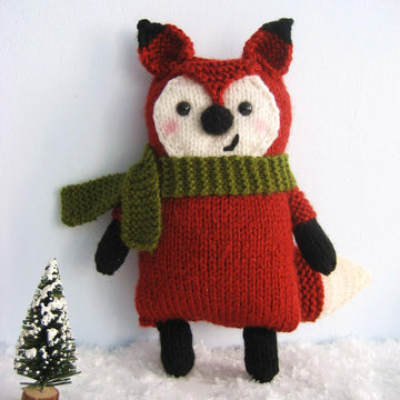 Knit Little Fox Amigurumi Pattern