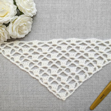 Crochet Bandana/Shawl Pattern/Chart #7
