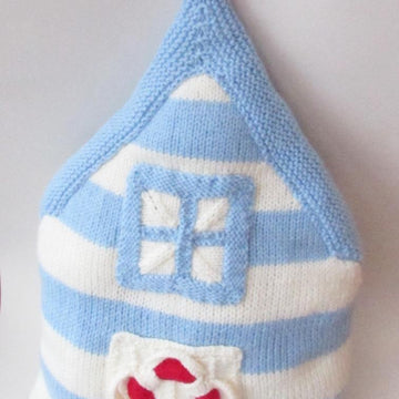 Beach Hut Cushion