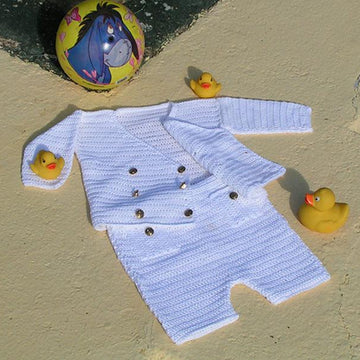 Smarty Pants Baby Jacket & Short Trousers