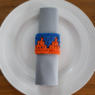 Mosaic Crochet Napkin Ring