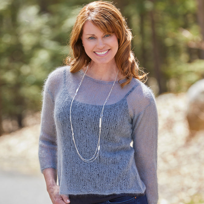 Cirrus Top in Valley Yarns Southampton - 836 - Downloadable PDF