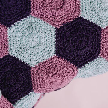 Hexagon Gems Baby Blanket
