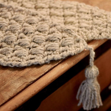 Madeleine Tasseled Scarf