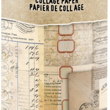 Advantus Idea-Ology Collage Paper 6"X6yds - Typography