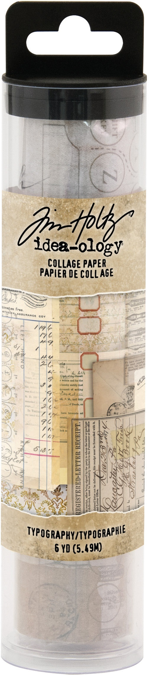 Advantus Idea-Ology Collage Paper 6"X6yds - Typography