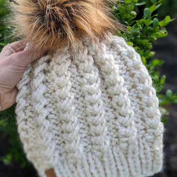 Spikelet Bulky Knit Hat