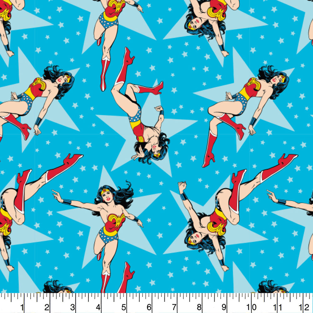 Licensed - Wonder Woman Girl Power Blue