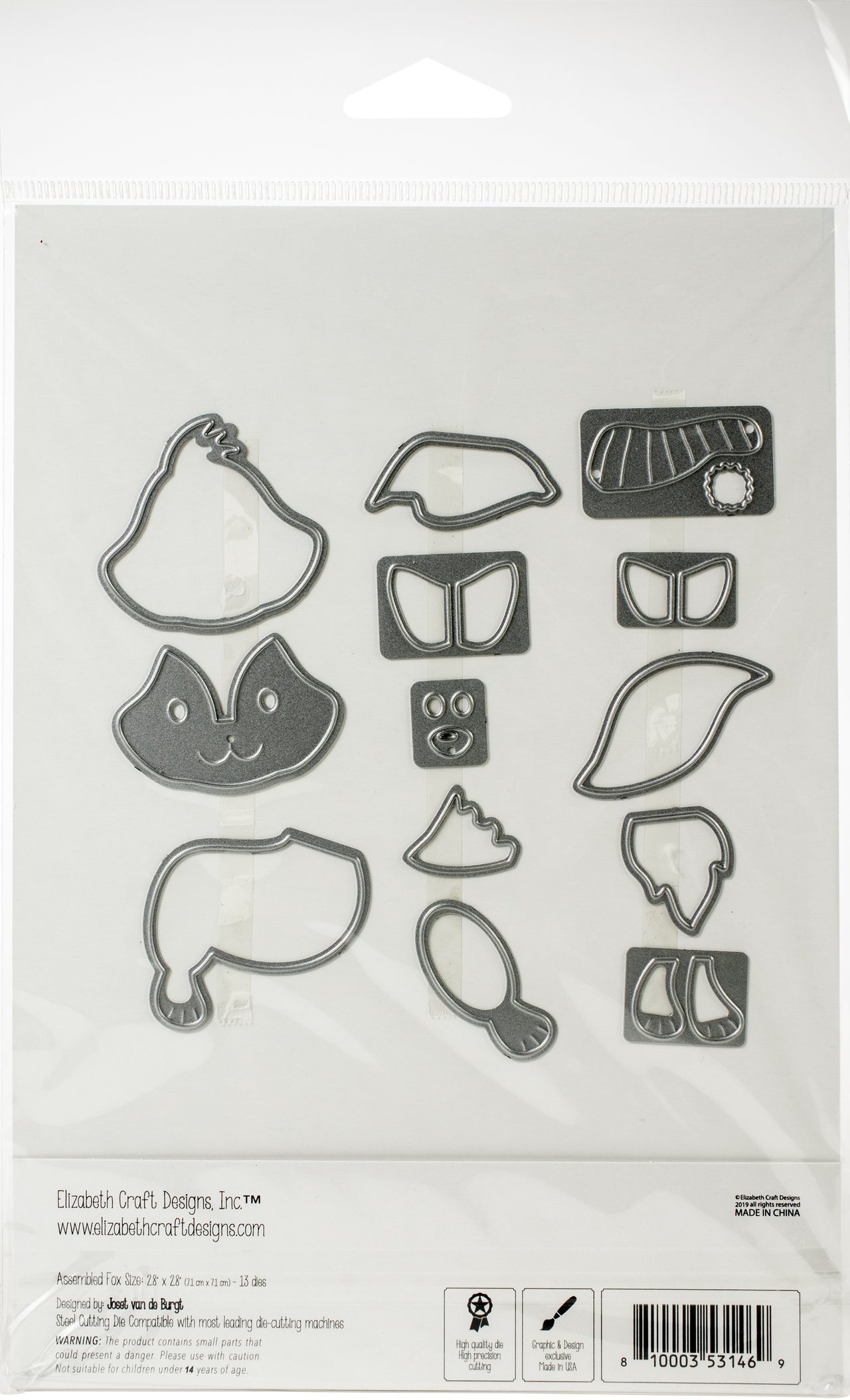 Elizabeth Craft Designs Elizabeth Craft Metal Die - Fox