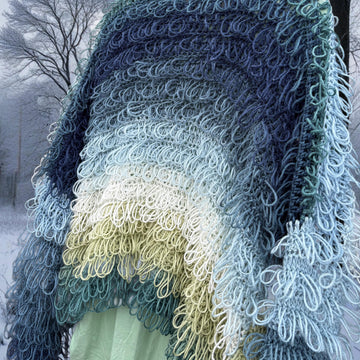 Shaggy Crochet Cardigan