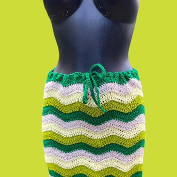 Ripple Crochet Skirt