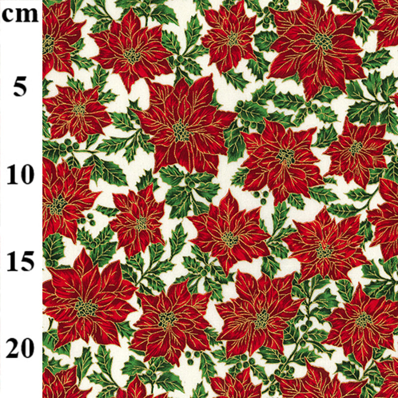 Rose & Hubble Christmas 2022 - Poinsetta