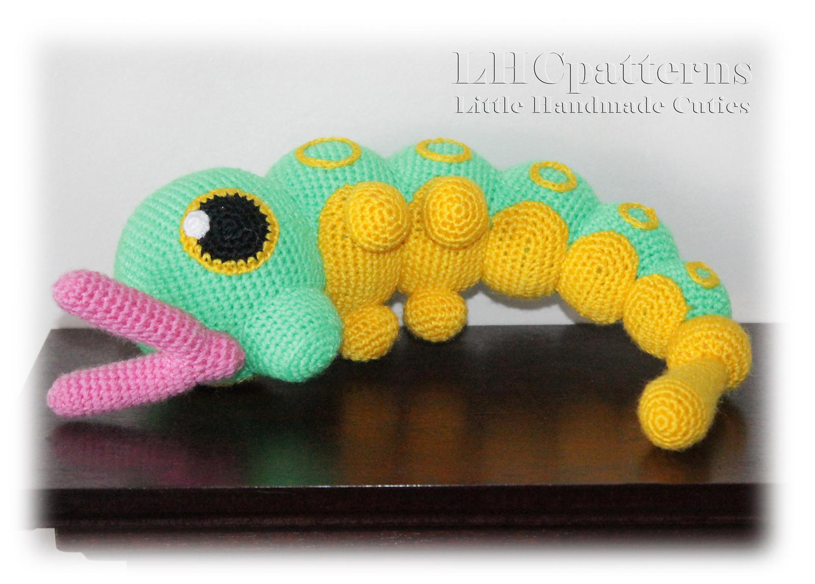 Caterpie Pokemon Crochet Pattern