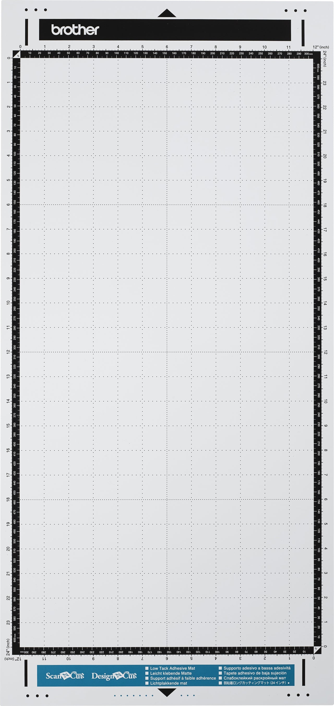 Brother International Brother ScanNCut Low Tack Mat 12"x24" - Low Tack