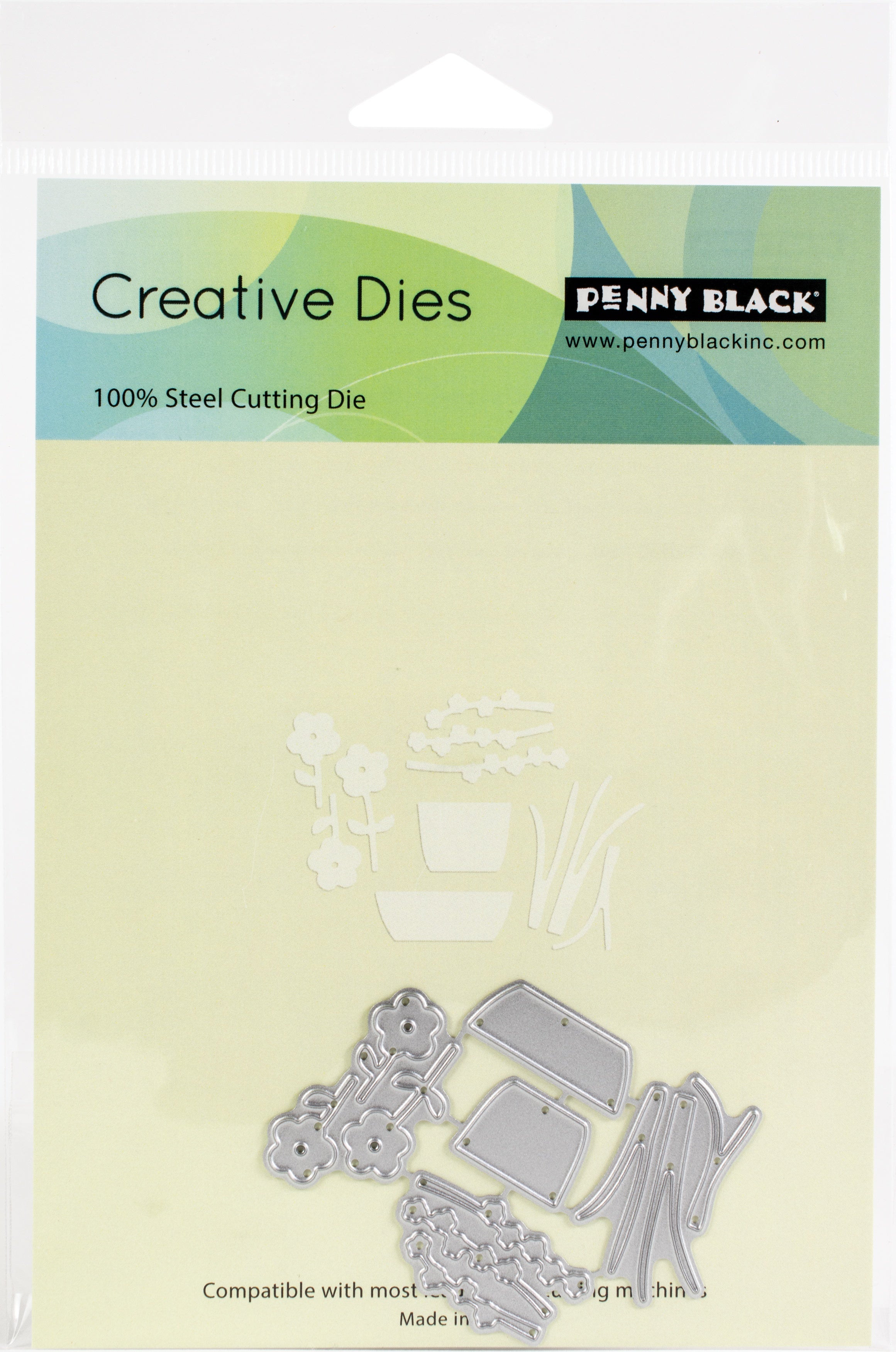 Penny Black Creative Dies - Buckets Of Flowers