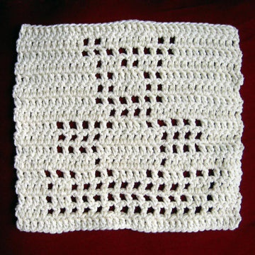 Animal Squares Crocheted Blanket