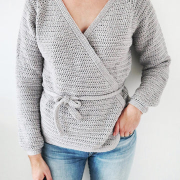 Cherry Blossom Wrap Cardigan