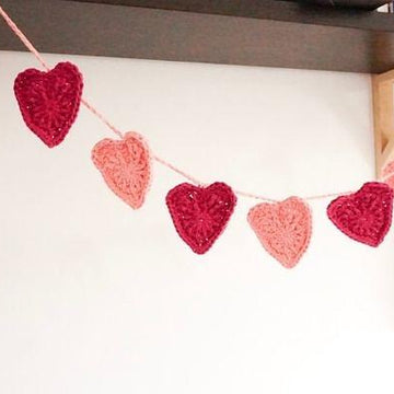 Valentine's Day Heart Garland