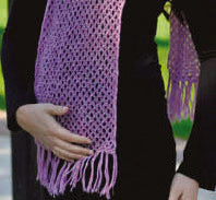 Cluster Stitch Shawl in Cascade Yarns Alpaca Lace - FW108 - Downloadable PDF