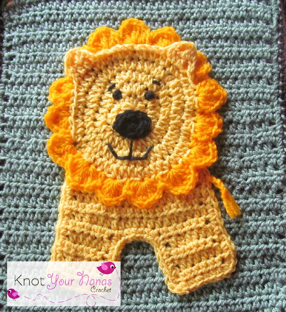 Lion Applique