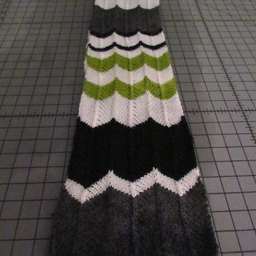 Charlie Chevron Striped Scarf