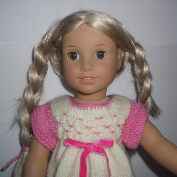 Comfy nightie set for american girl , gotz and other 18'' dolls