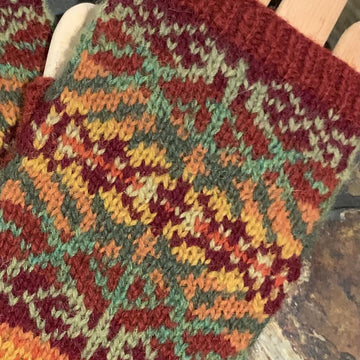 Autumnsong Fingerless Mittens