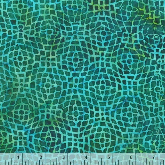 Anthology Fabrics Quiltessentials - Grid Green