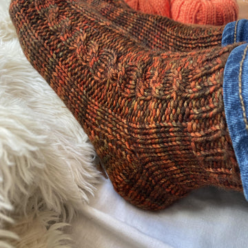 October One Skein Worsted Weight Socks