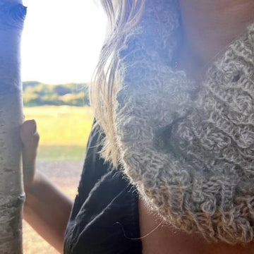 Silver Birch Cowl Knitting Pattern