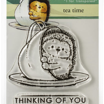 Penny Black Mini Clear Stamps - Tea Time 3"X4"
