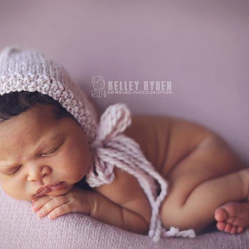 #75 Basic knitted bonnet II