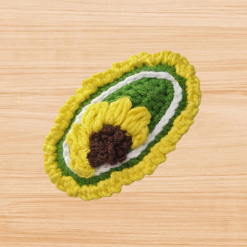Sunflower Hair Clip – PDF + Video Tutorial