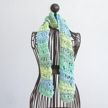 Three Easy Knit Lace Scarves
