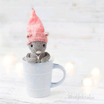 Christmas winter mouse