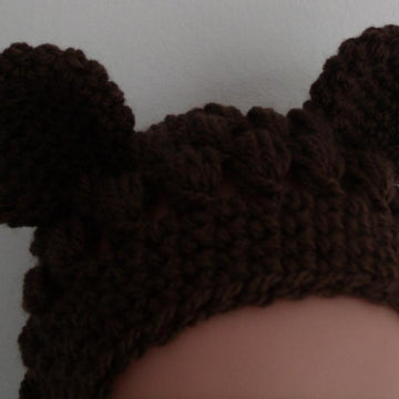 Bear Bonnet (Photo Prop)
