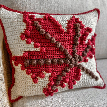 Maple Leaf Cushion Cover