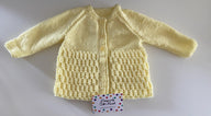 Wivanee Matinee Jacket Baby Knitting Pattern Newborn-12 months approx