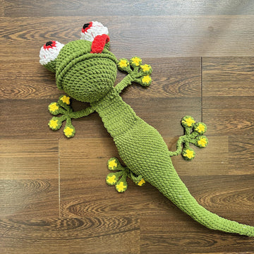 Lizard Crochet Door Stop