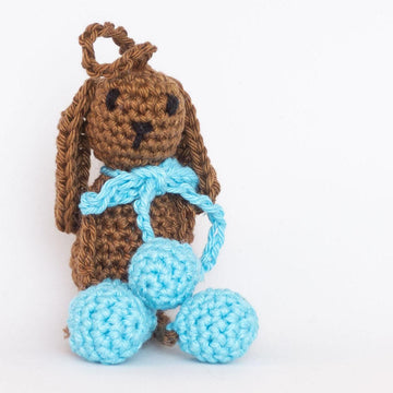 Amigurumi Häkelanleitung "Schlüsselanhänger Hase"
