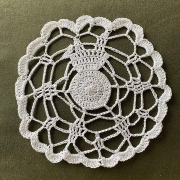 Easter Bunny Doily