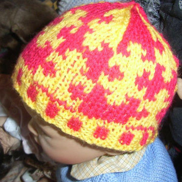 Puzzle kids beanie